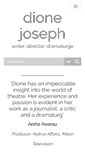 Mobile Screenshot of dionejoseph.com