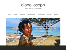 Tablet Screenshot of dionejoseph.com